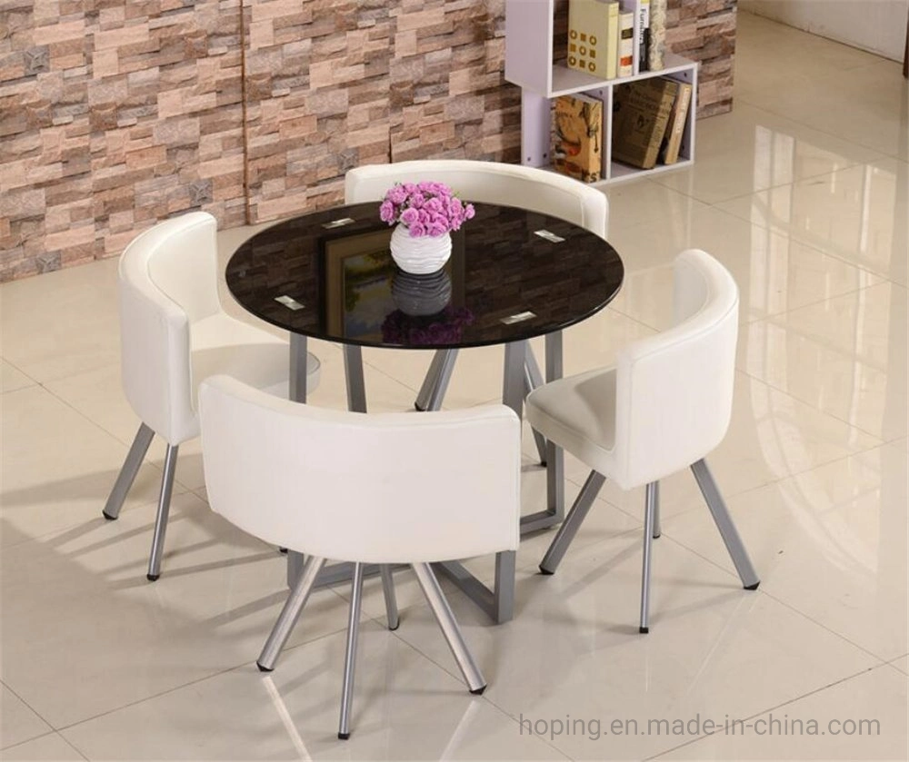 Revolving Chair Fashion Design Coffee Table and Chair Set Lounge Chair for Leisure Office Room Hoping Furniture Cafe Shop Used Wooden Cushion Chair