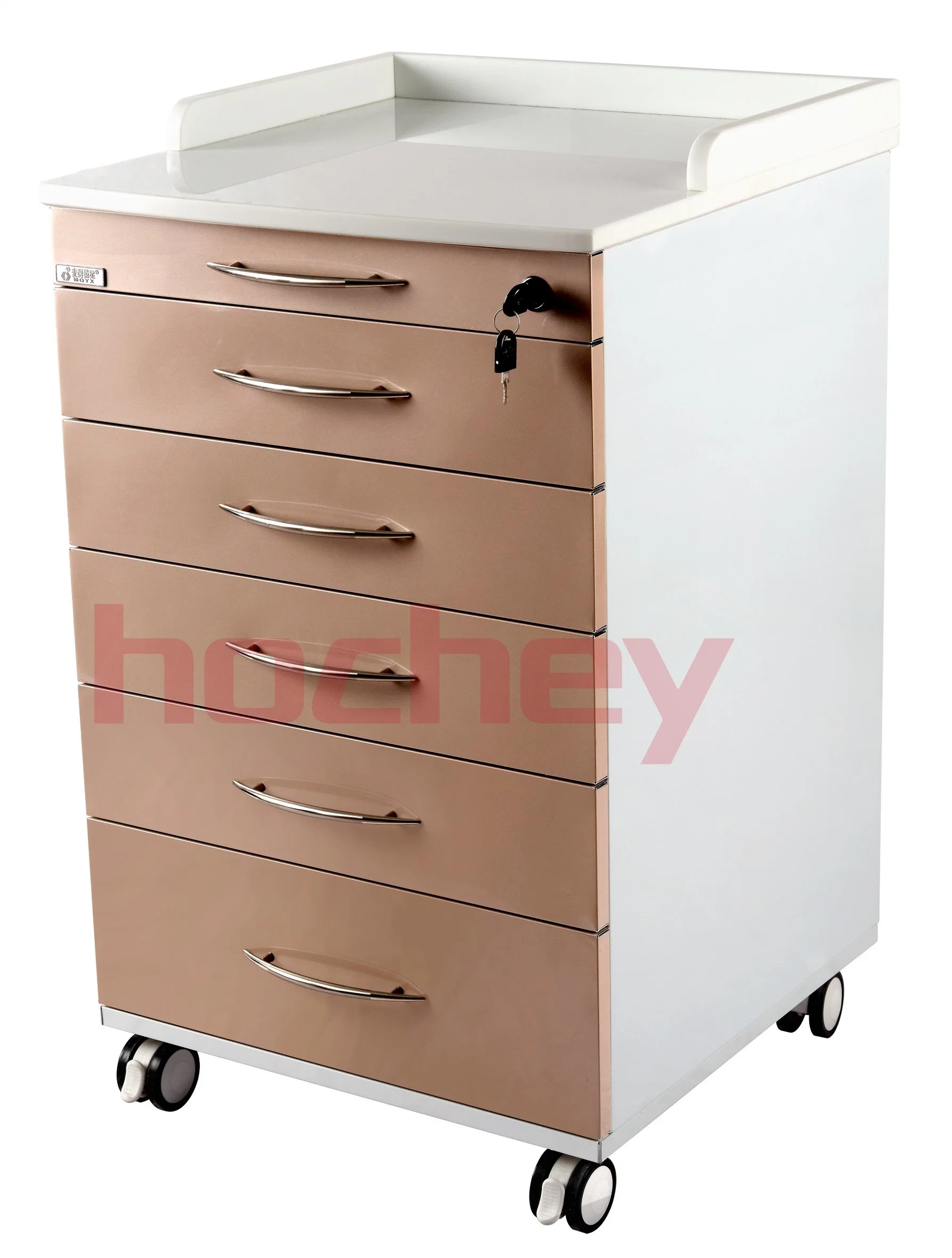 Clínica Dental médico Hochey Mobile gabinete de acero inoxidable