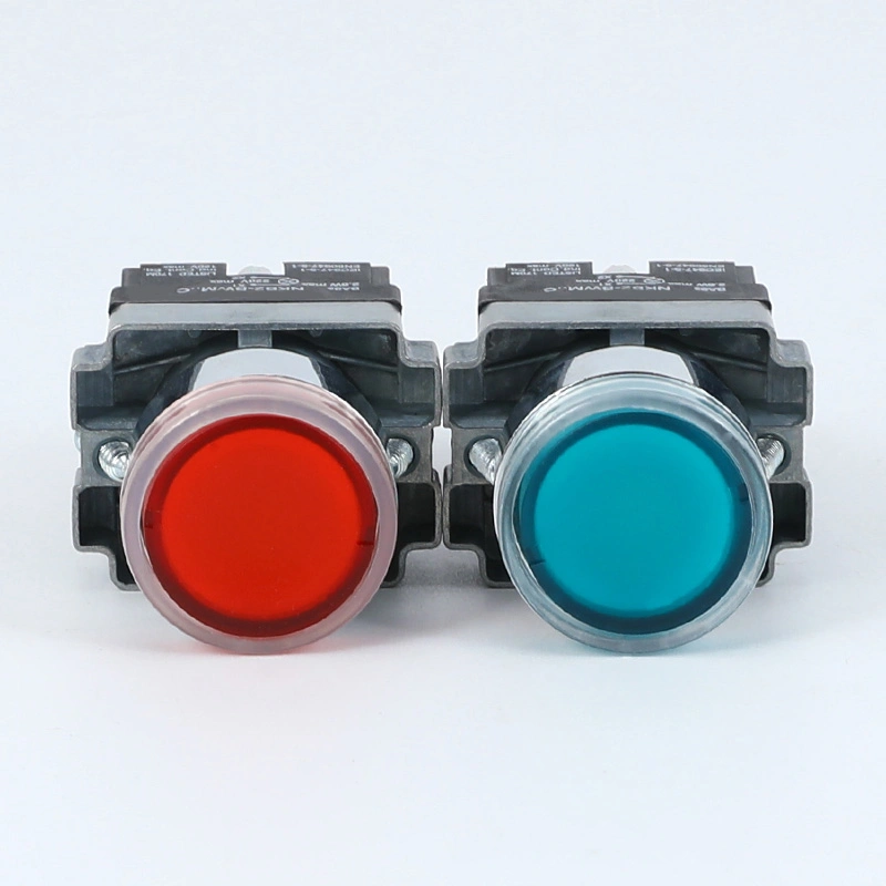 IP40, IP65 Tactile Push Green Power Button 16mm Tact Switch