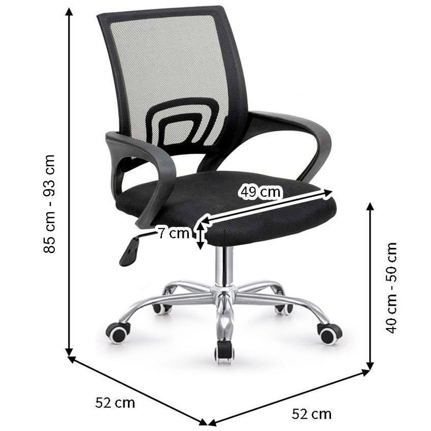 Tabouret Company mesh Président de travail pivotant de bureau pour la réunion Chambre