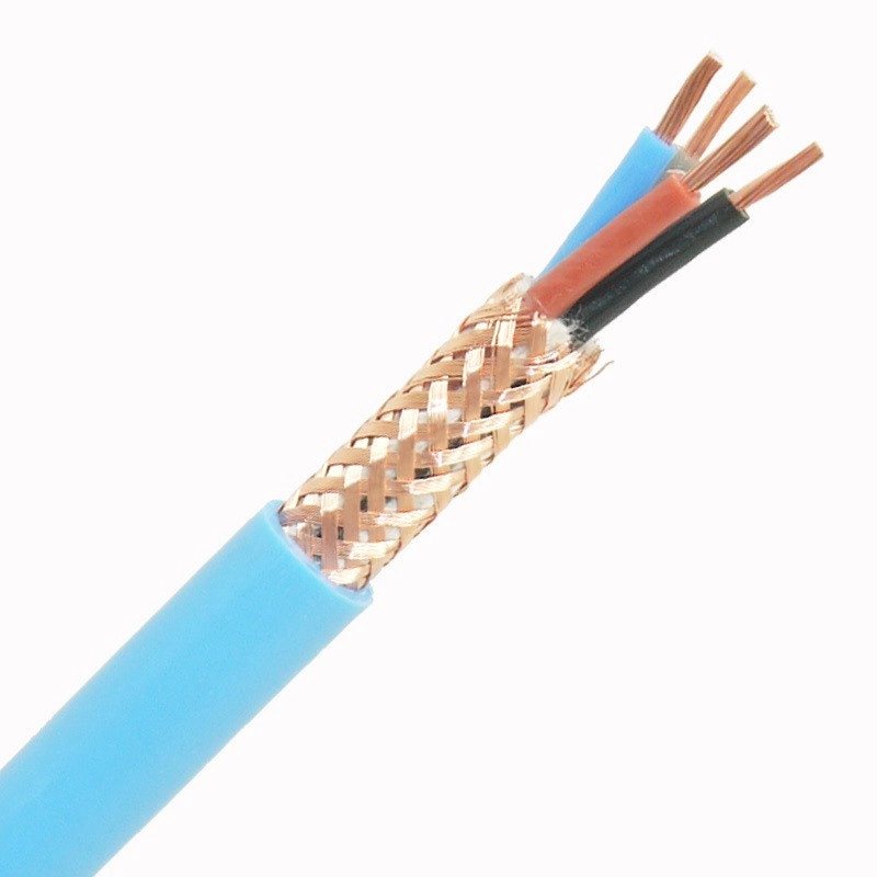 Halogen-Free Low Smoke Shielded Copper Core PVC Insulated PVC Sheathed Flexible Cable