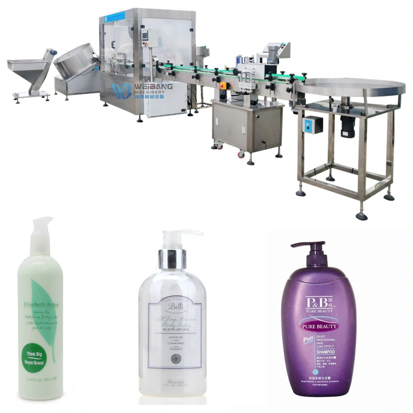 Automatic Liquid Soap Shampoo Bottle Liquid Filling Machine