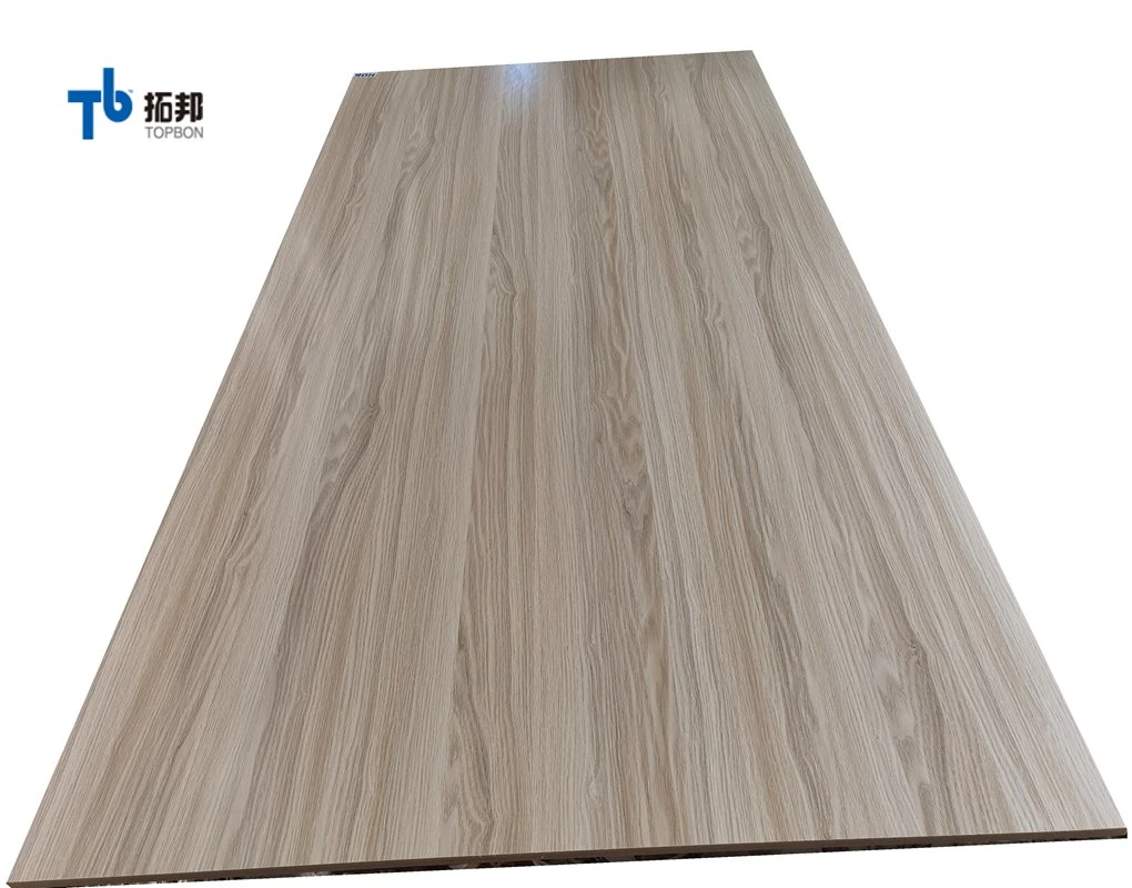 Madera veteada MDF melamina de alta calidad Junta para la fabricación de muebles