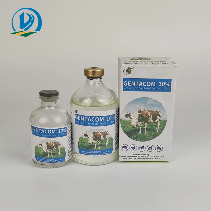 Veterinary Injection Gentamycin Injection 80/280mg/2ml 40mg/1ml GMP Certificated Western Medicine