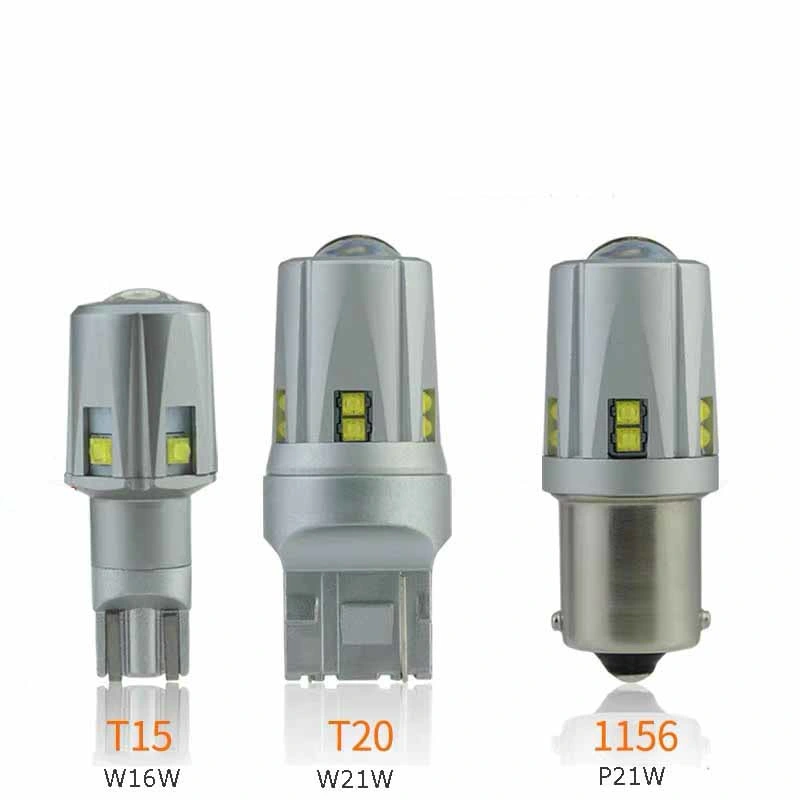 Ampoule à LED 1156 Super Bright 21W sans erreur S25 Ba15s 1141 1003 7506 feux clignotants sans clignotant orange du bus CAN de voiture