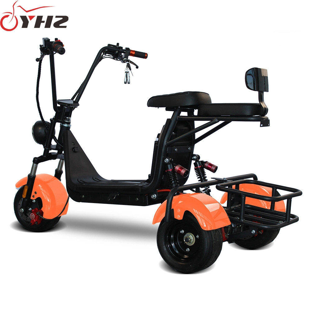 Lightweight Three Wheels Electric Scooter 800W Mini Type with 6-Inch Tire