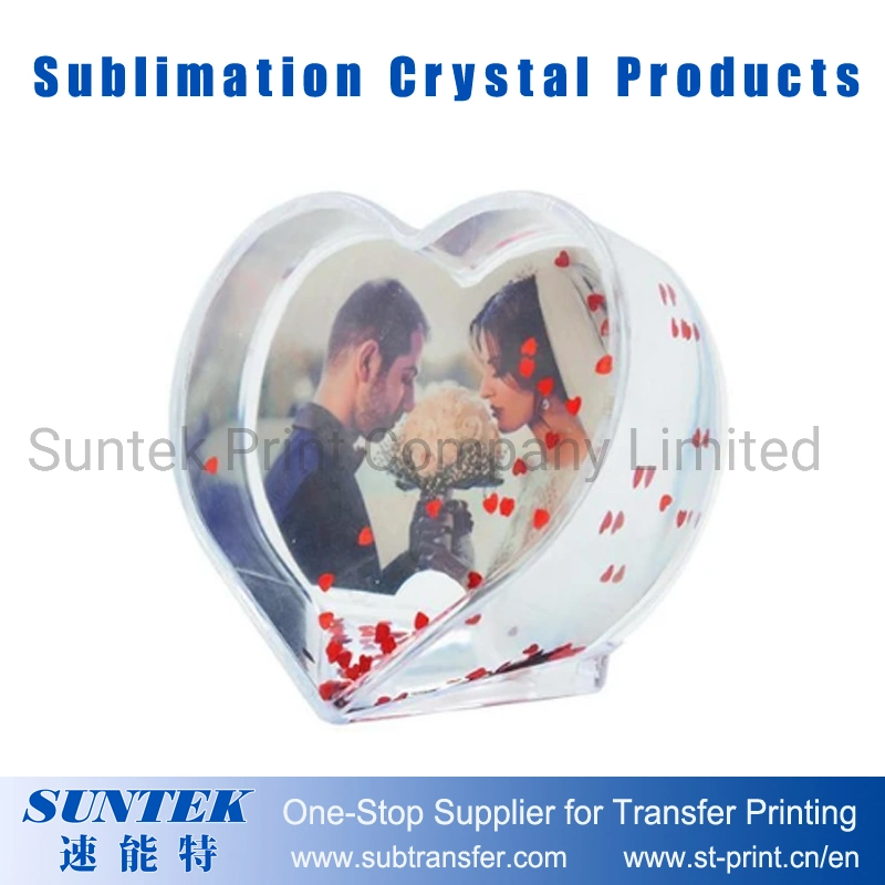 Valentine's Day Gift-Sublimation Blank Crystal Snowball