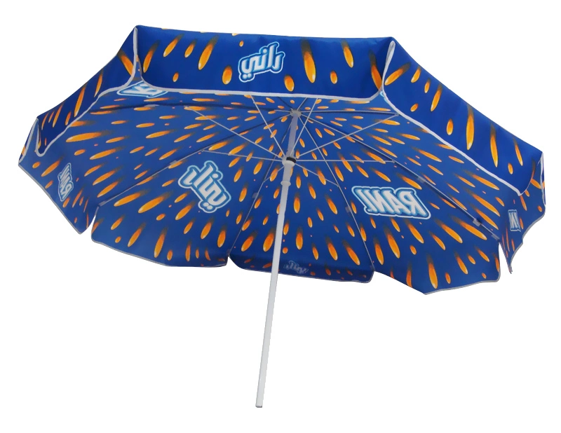 Pool Beach Parasol Patio Umbrellas, Custom Printing Promotion Beach Parasol Umbrella