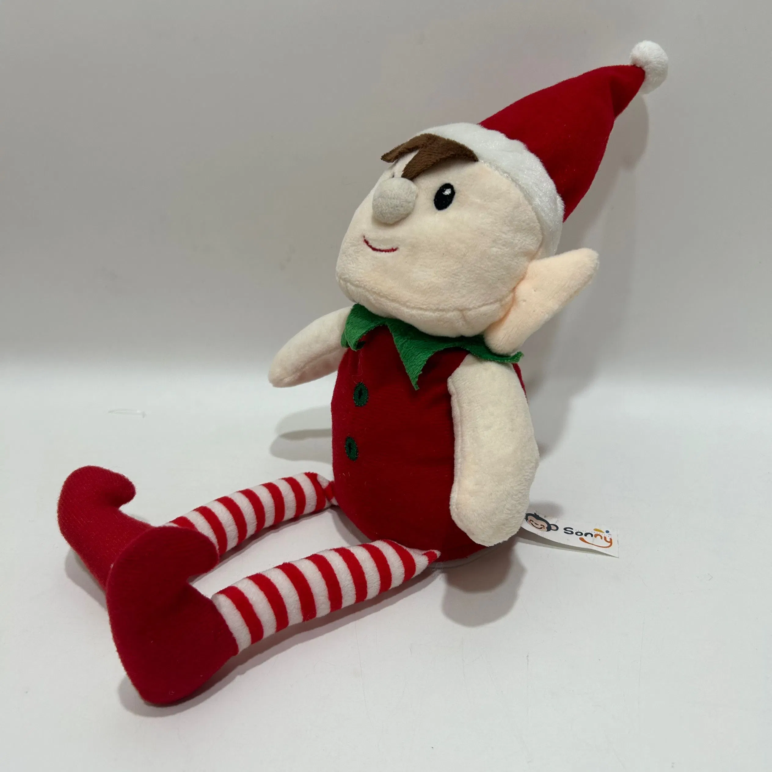 Plush Elf with Function Repeatin& Recording for Xmas