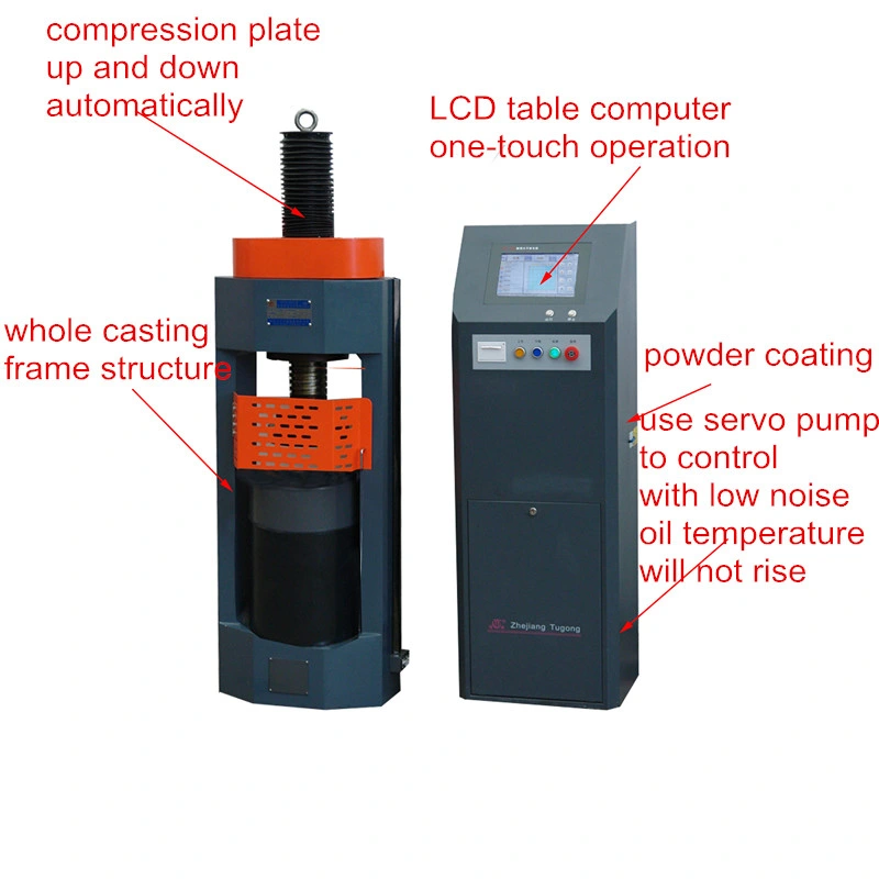 Yf Fully Automatic Servo Pump Compression Testing Machine