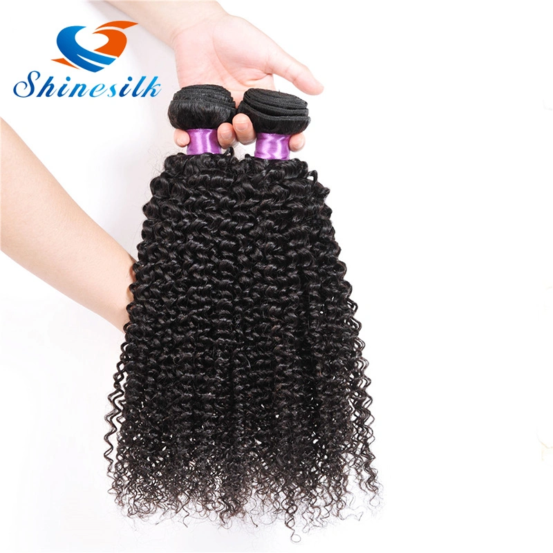 Burmese Kinky Curly Human Hair Bundle Bulk Hair Human Hair Braiding No Weft Kinky Curly Hair Extensions