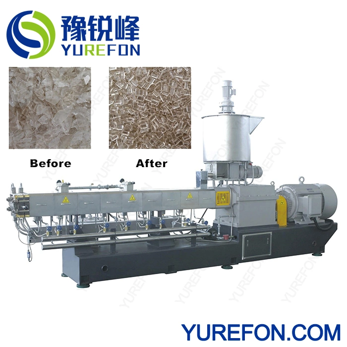 Plastic Recycling Machine/Plastic Extruder/Strand PP PE Pet Granulating Machine Line