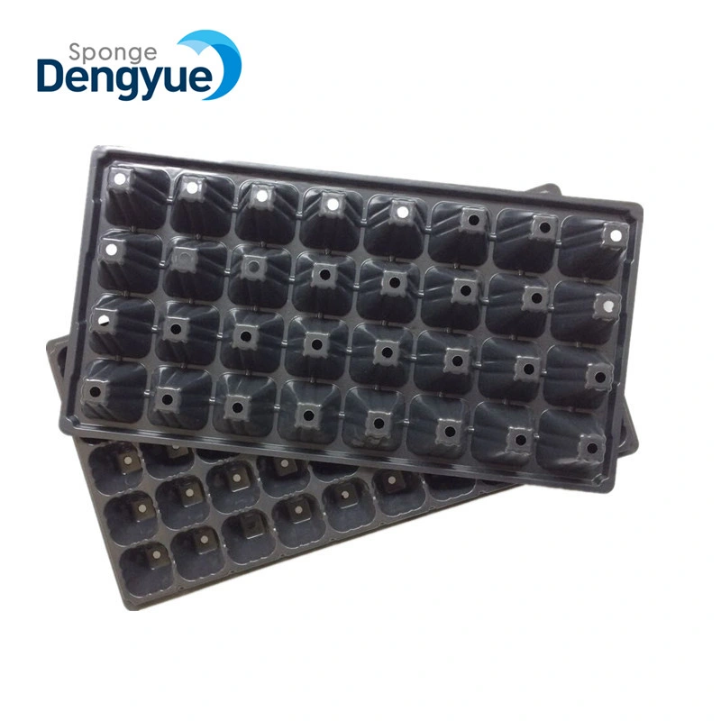 Nontoxic Biodegradable Square Growing Hydroponicsrice Seedling Trays