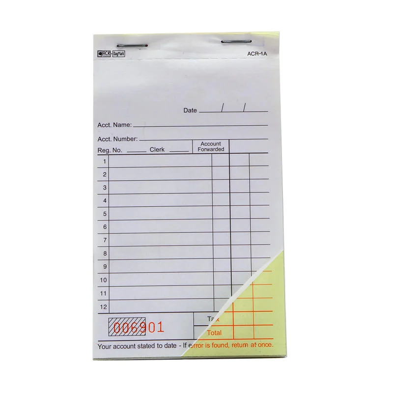 Cheap Invoice Business Book Printing Restaurant Guest Checks Sales Invoice From China