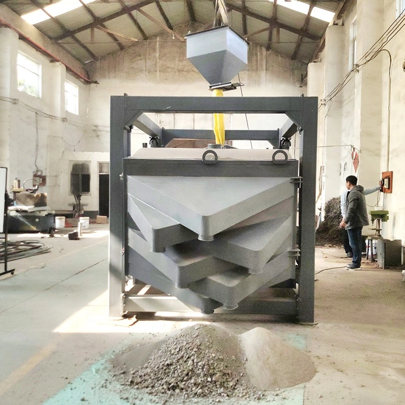 Rectangular Sheet Sand Screening Swing Vibrating Screen Gyratory Sifter