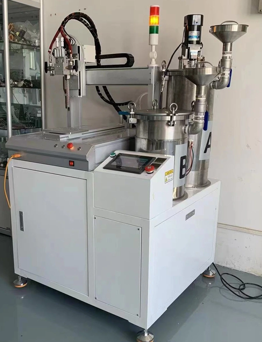 High Performance 4-Axis Automated Ab Epoxy Resin Glue Dispenser Machine