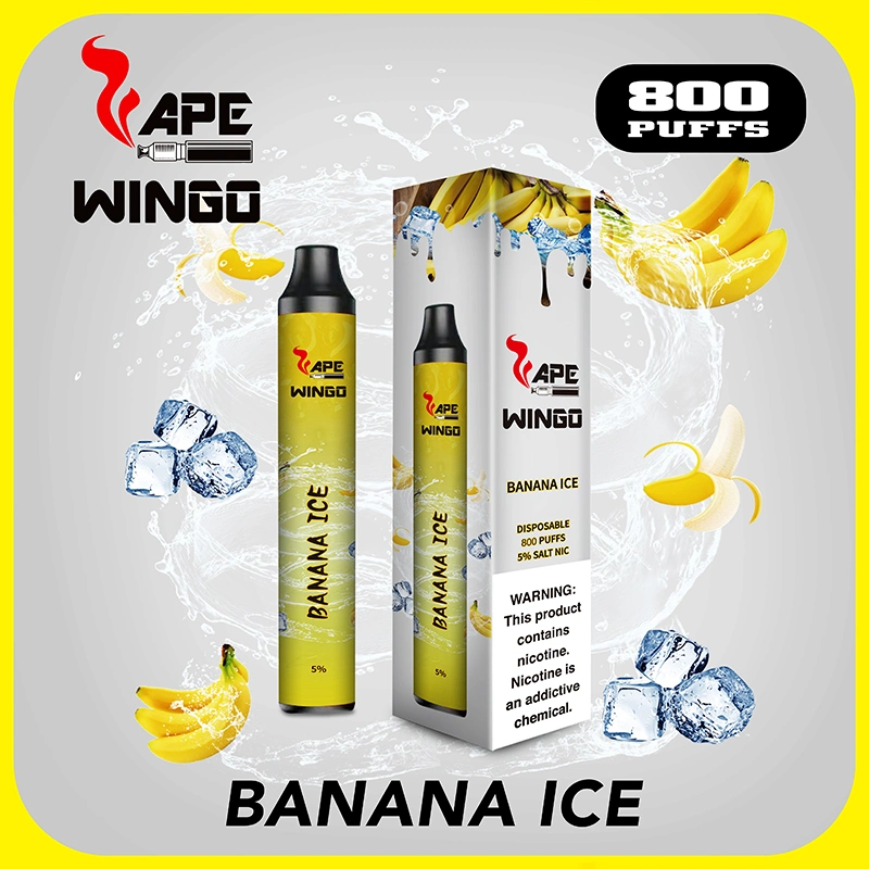 Caneta de papel descartável Vape original Factory Direct Sales 800 OEM Cigarros eletrónicos (aceitar OEM)