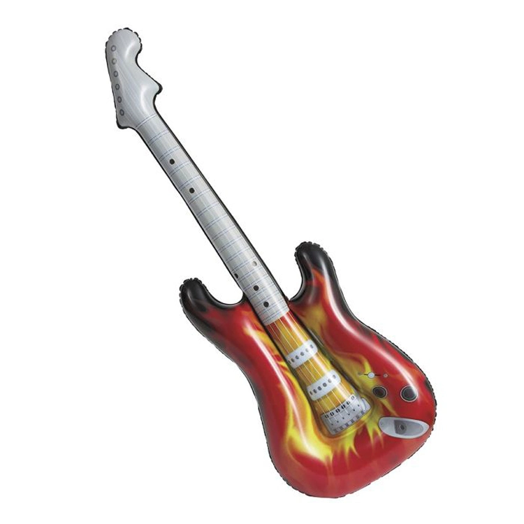 Jouets de fête de guitare électrique gonflable.