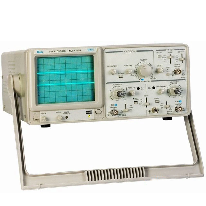 Аналоговый осциллограф 20МГЦ Двухканальный автоматическая синхронизация высокая чувствительность 1 Мв/div