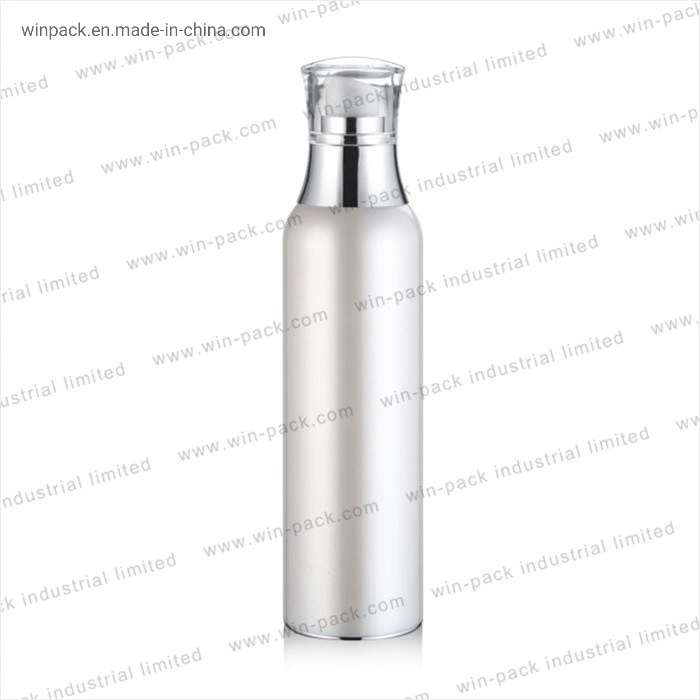 Winpack Best Sell Black Cosmetic Acrylic Wine Shape Bottle Lotion Packing