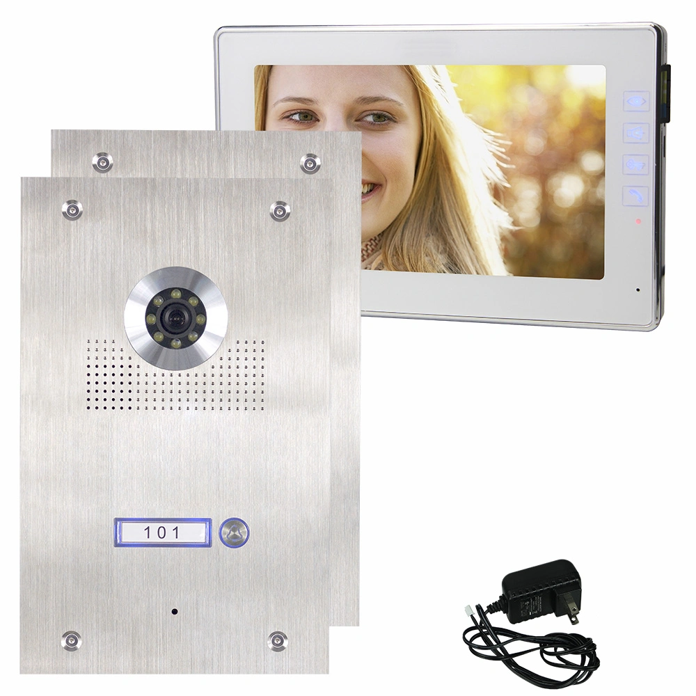 Doorphone-Aluminum Alloy Panel with IR Camera for Intercom