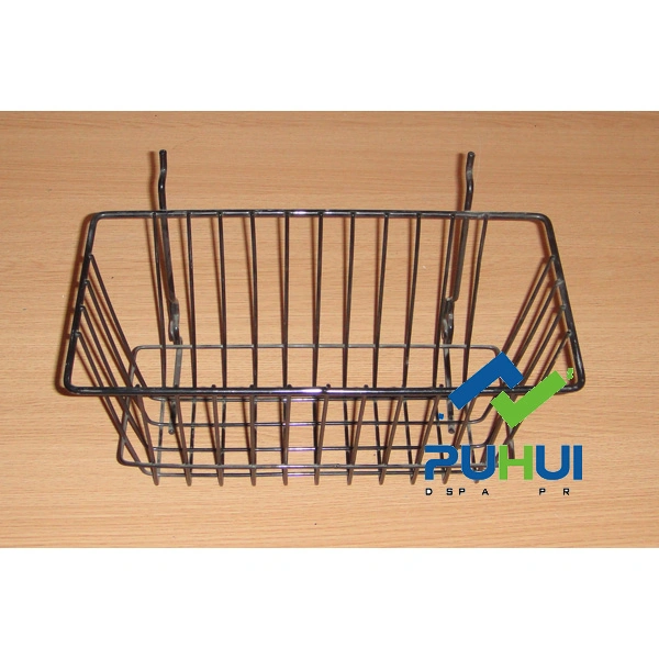 Shop Fittings Display Accessory Metal Wire Grid Wall Shelf (PHH112A)