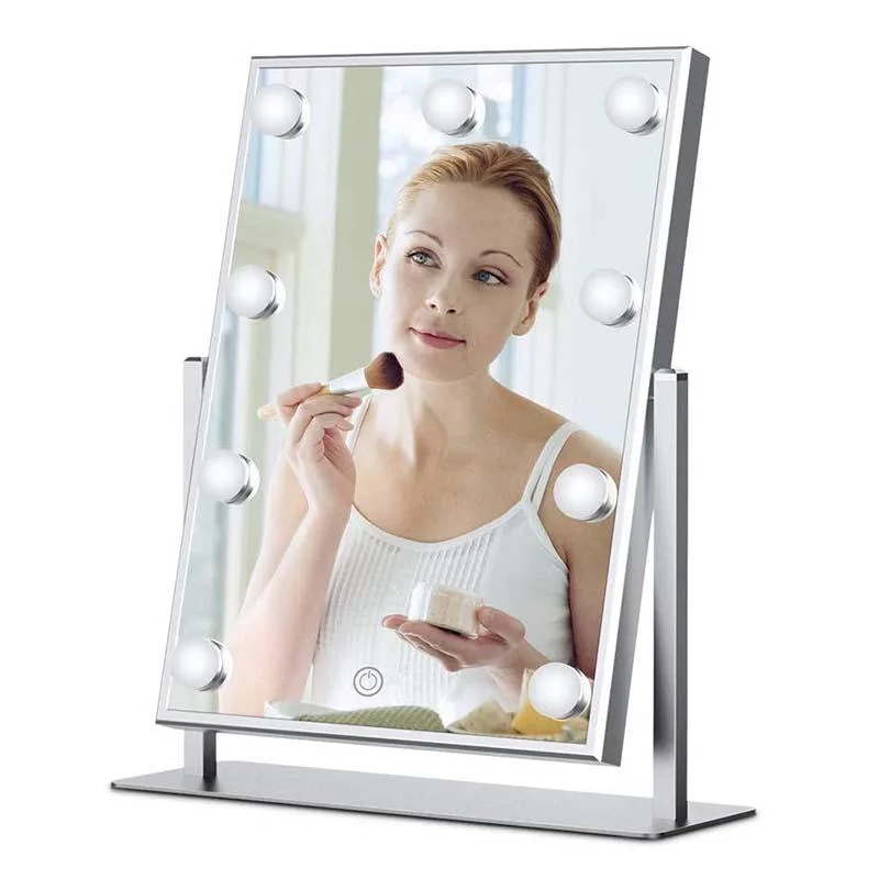 Ordinateur de bureau LED Beauté miroir de maquillage pour les cosmétiques