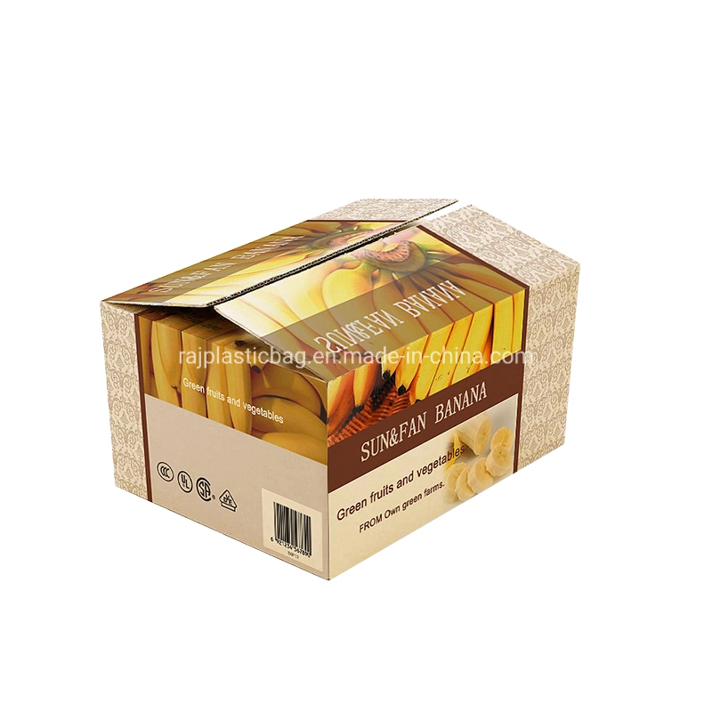 Wholesale Custom Printing Corrugated Cardboard Fruit Vegetable Packaging