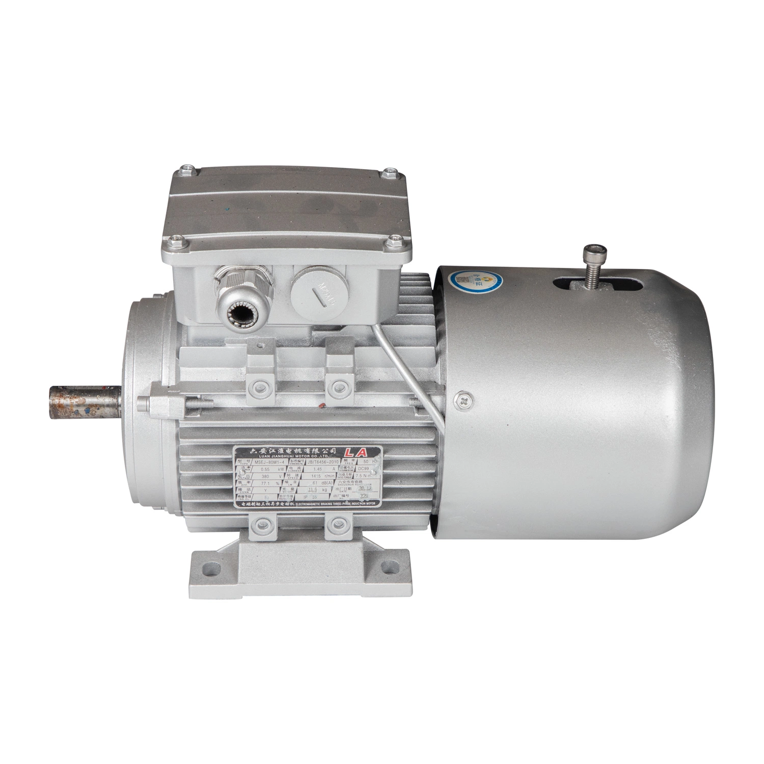 Premium Efficiency Aluminum Housing AC Electric Motor for Stamping Machine