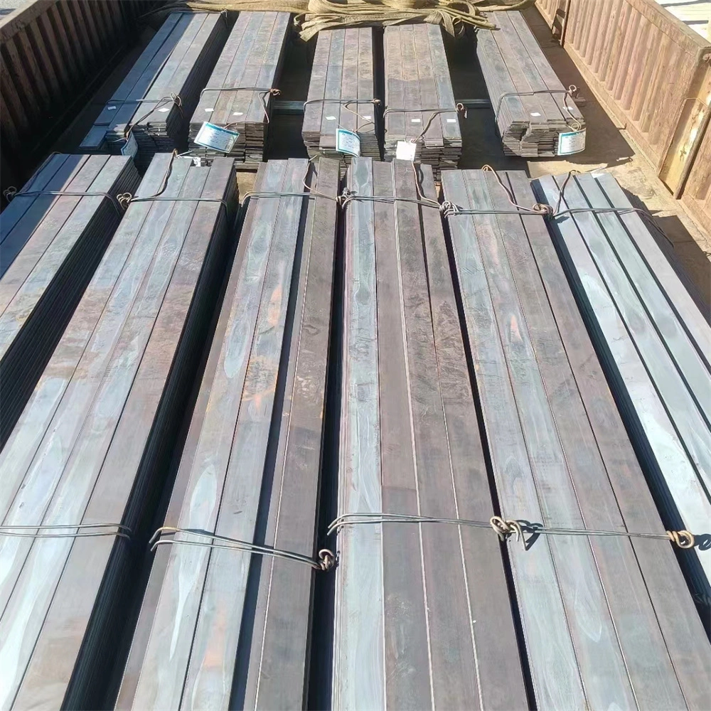 Laminado en Caliente la norma ASTM A36 St37-2 S235JR SS400 304 316 4140 4340 metal galvanizado hierro Inoxidable acero al carbono forjado leve palanquilla cuadrada de acero barra plana redonda