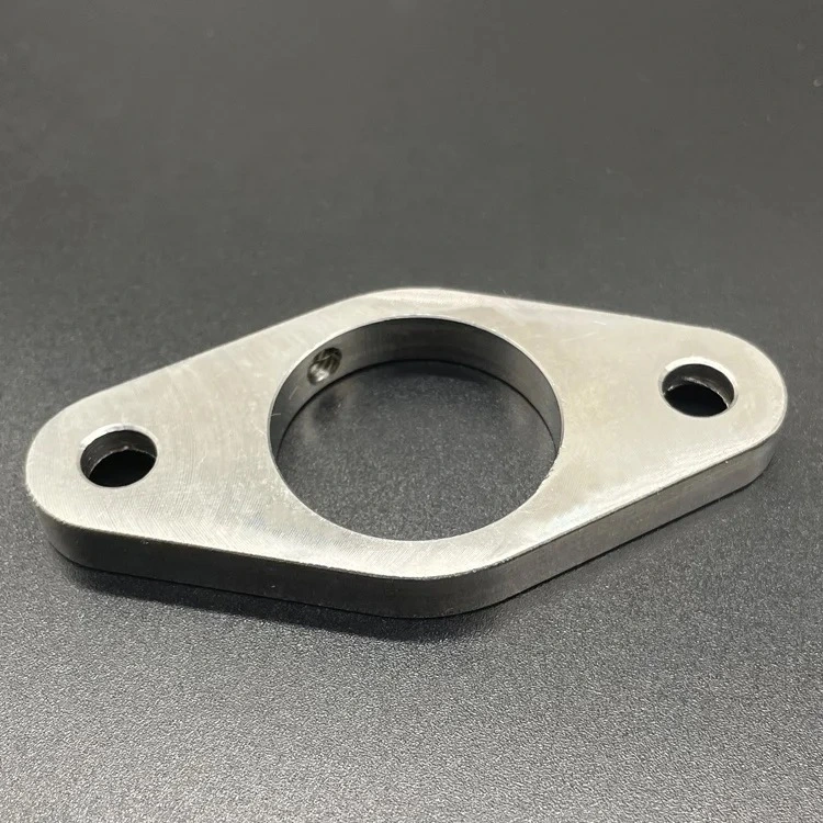 OEM Manufacturing CNC Machining Stainless Steel Automotive Vehicle Washer Parts Car Auto Machine Motor Spare Parts Wastegate Dump Flange External Exhaust Oval