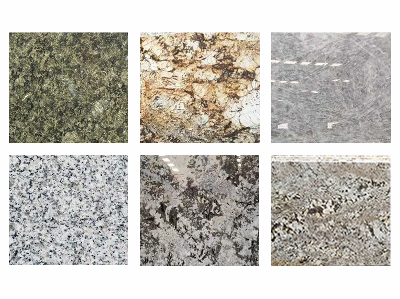 High Polished White/Black/Grey/Beige/Brown/Green/Red/Wooden Granite Slab