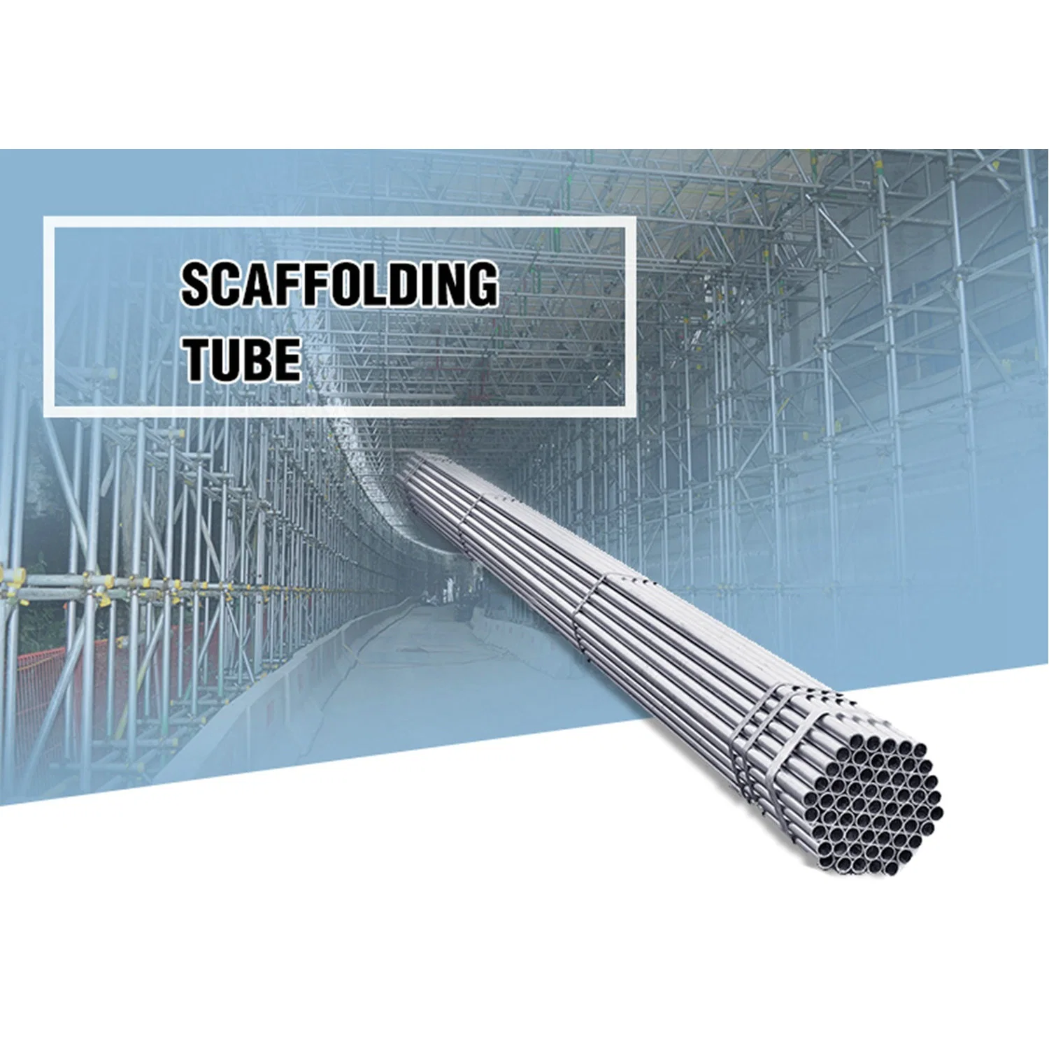 Gi Tubes Gi Pipe, Black / Galvanized Steel Scaffold Pipe