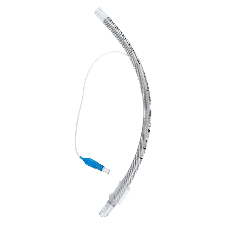 Medical Grade 3.0mm-9.5mm PVC Reinforced Endotracheal Tube with High Volume Low Pressure Cuff