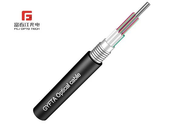 Fcj Gyfta Reinforced Plastic Aluminum Polyethylene Laminate Optic Fiber Cable