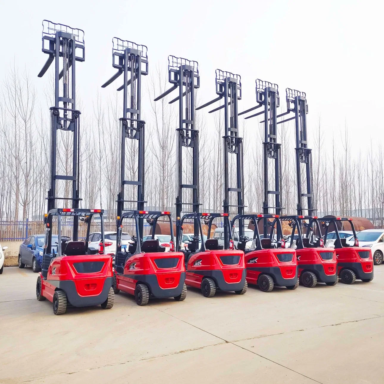 Chinese ISO EPA CE 60V 3.5 Ton Mini Electric Forklifts Trucks Price Battery Sale with Accessories Work 5 Hours