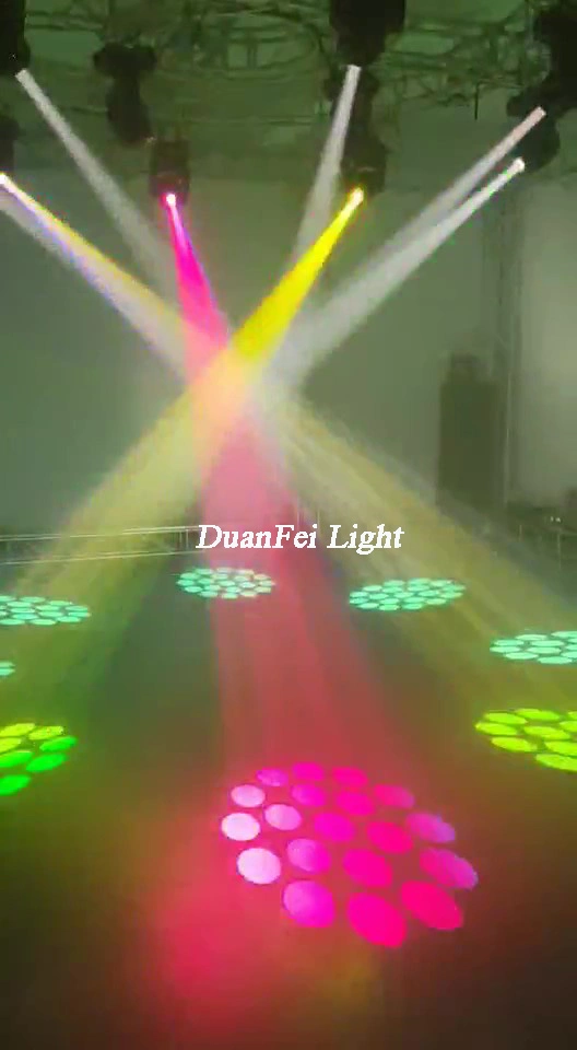 Stage Light DJ Disco 16/14CH 3 Facet Prism Focus Gobo LED 150W Spot Moving Head Light