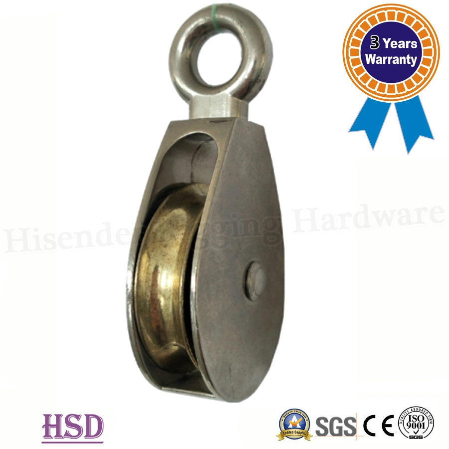 Hardware Rigging Tools Zinc Alloy Pulley with Swivel Eye