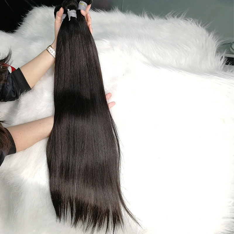 22 Inches Raw Unprocessed Wholesale/Supplier Cheap Brazilian Hair Weave Bundles 100% Natural Human Hair Extension