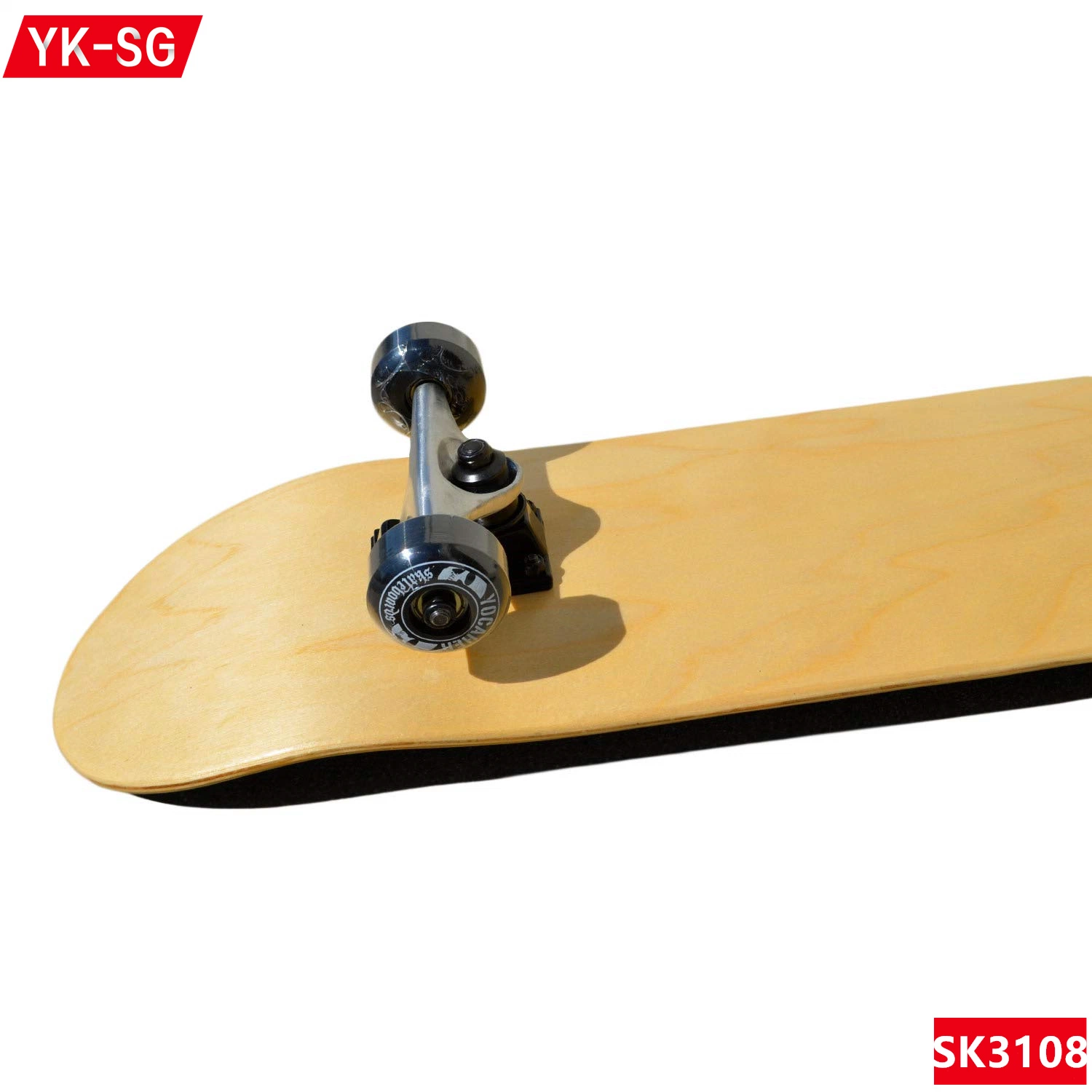 7 couches profondes de skateboard personnalisé en bois de contre-batteur skate board planche à roulettes vierge