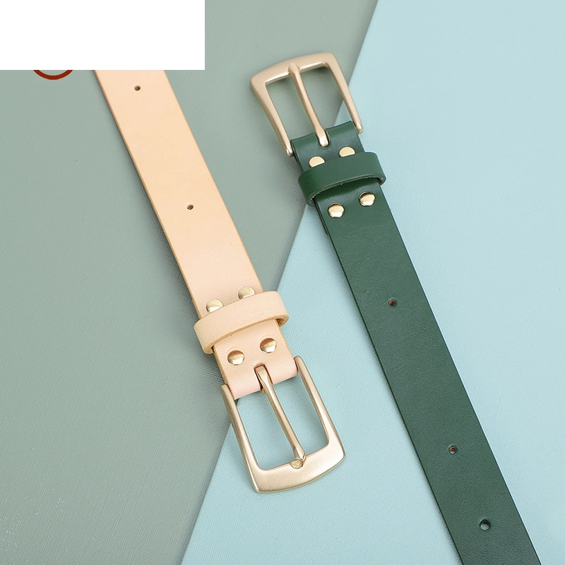 Lb3530 Vegetable Tanned Leather Waterproof Cat Designer Dog Collars Genuine Buckle for Large Luxury Custom Pet Collar