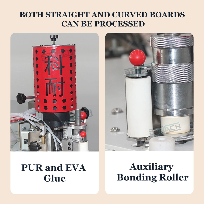 Kn-620-3 Partikelplatte PVC Kantenband Maschine einphasig Hohe Produktivität