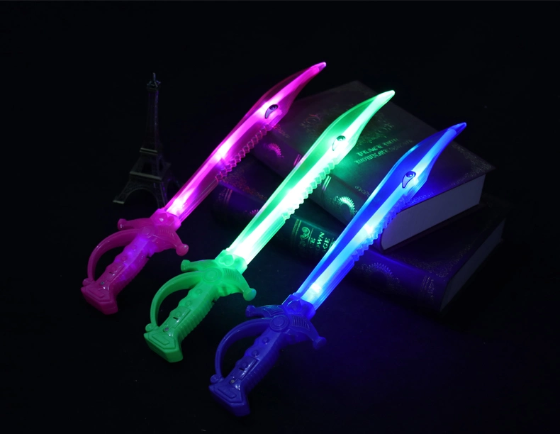 Factory Price Toy Fashion LED Light Laser Prop Hero Sword Water Gun