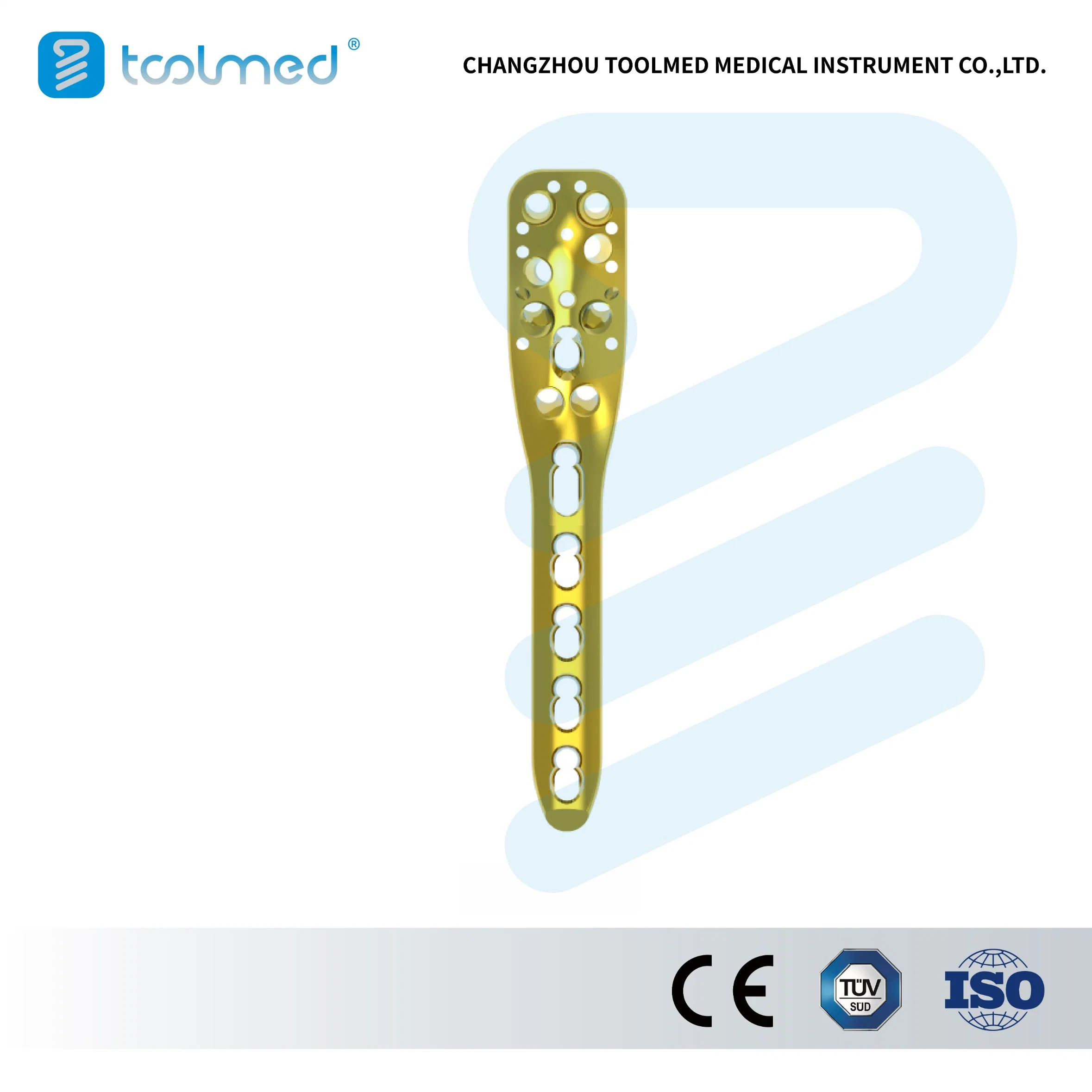 3.5 Proximal Lateral Humeral Plate II Standard, Small Fragment Locking Plate System, Trauma Locking Plate for Orthopedic Instruments, CE&ISO