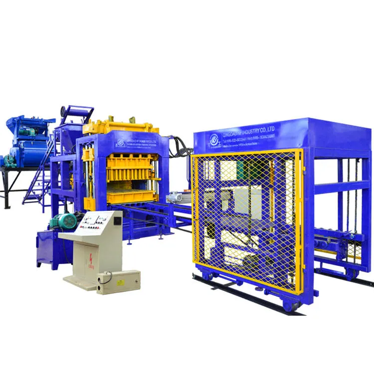 Qt12-15 High Production Capacity Hydraulic Cement Concrete Hot Sale Hollow Solid Fly Ash AAC Block Brick Production Line