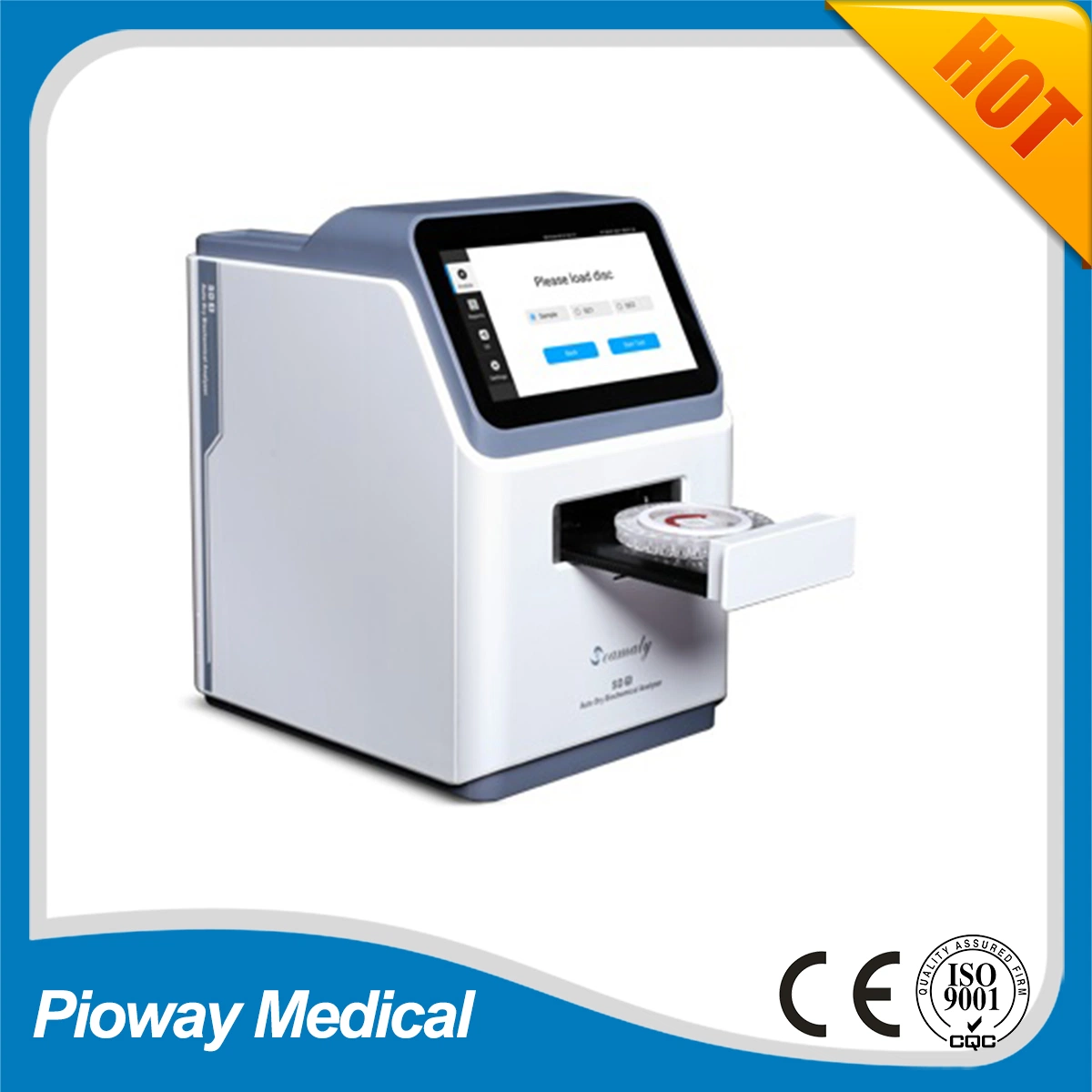 Clínica médica completamente o equipamento de secagem automática bioquímica do sangue Analyzer (DP1)