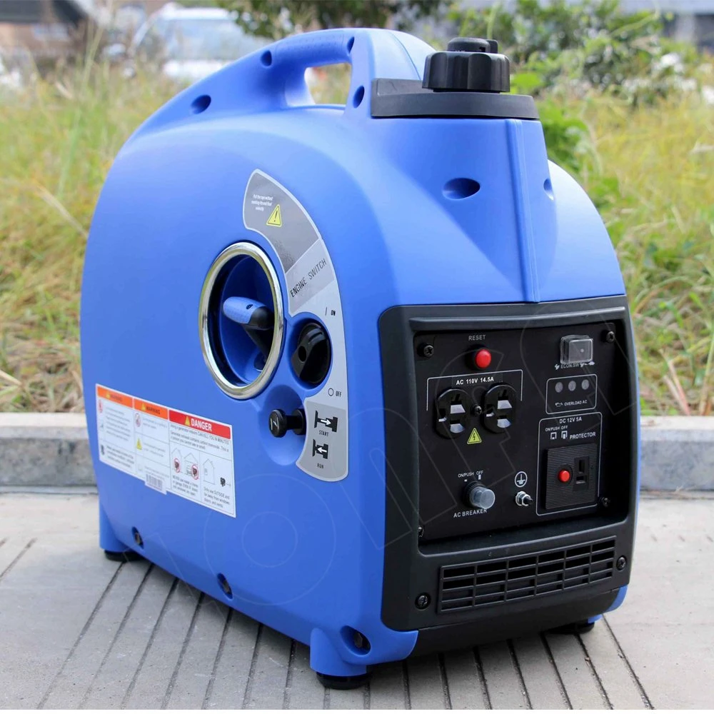 1kw 1.2kw 1kVA 2kVA 3kVA Portable Silent Gas Gasoline Petrol Fuel 1000W 2000W 3000W Digital Inverter Generator