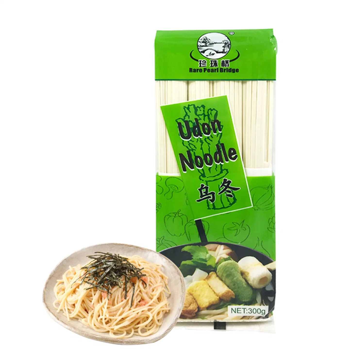 Cozinha Japonesa marca OEM macarrão instantâneo a granel seco frito Stir Udon