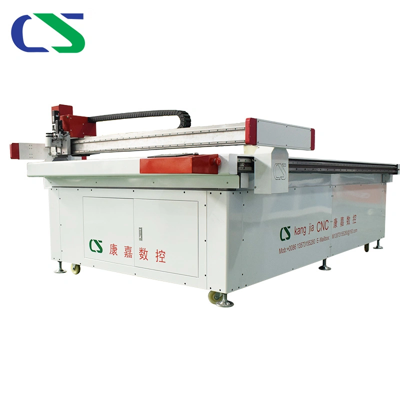 Automatic CNC Oscillating Knife Cutting Machine Cutting The Materials of Vehicle Foot Pad and Seat Cover on Sale