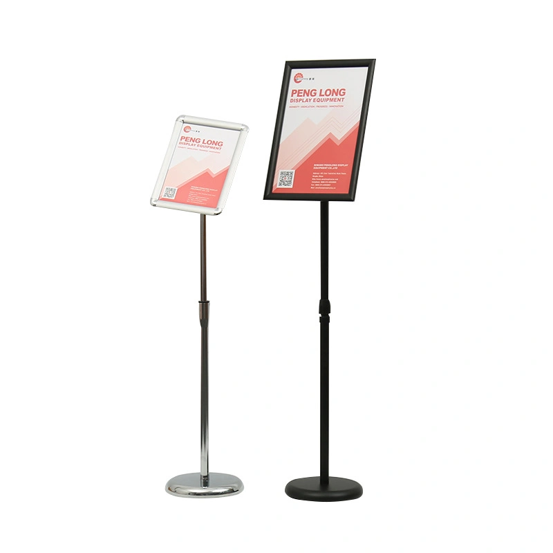 High Quality A3 A4 Size Sign Holder Snap Frame Poster Stand for Menu Display